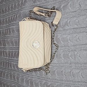 Expressions NYC Cream/Gold Purse